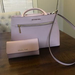 Michael Kors purse and wallet